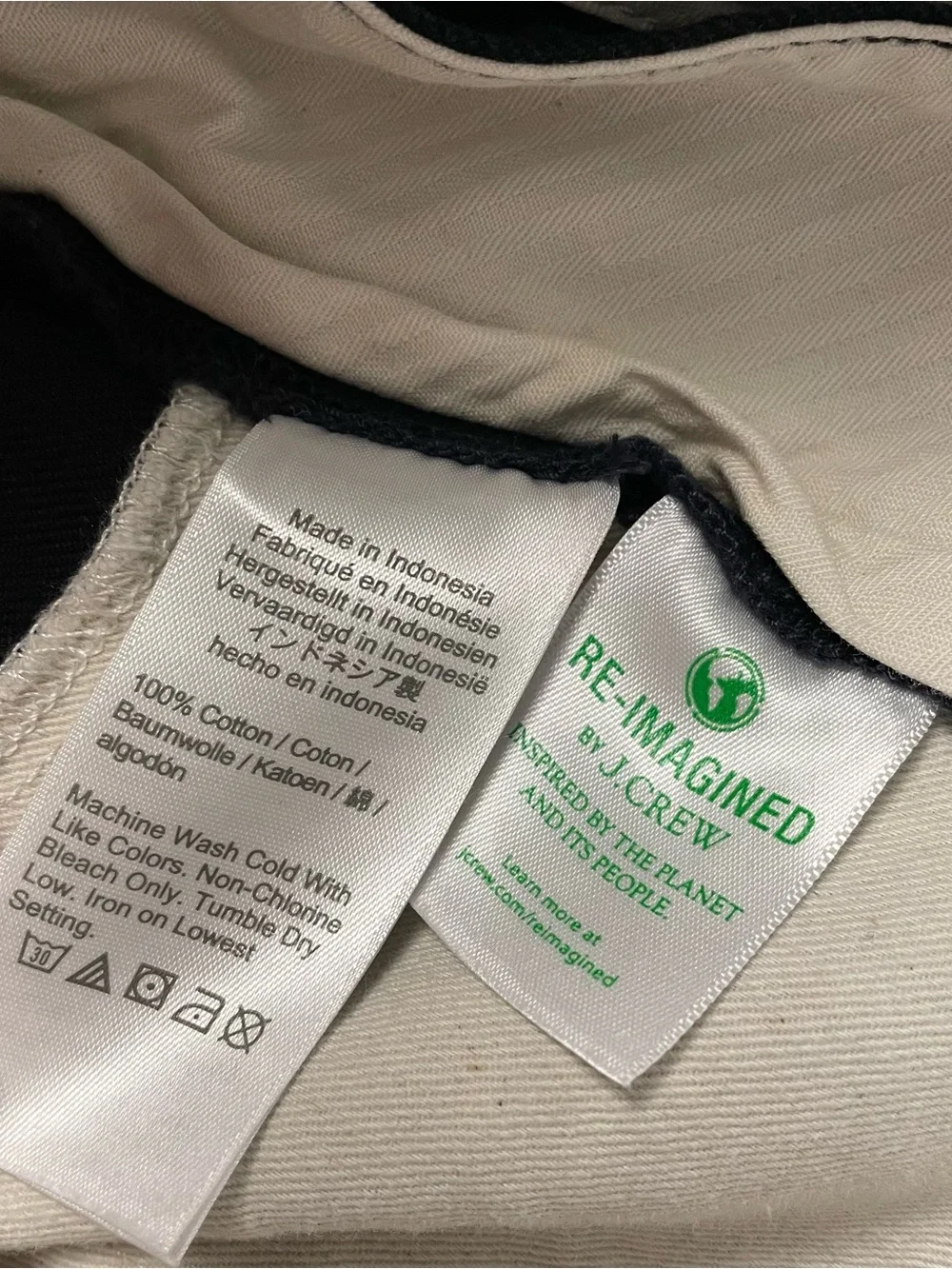 J. Crew Navy Pants Size 33